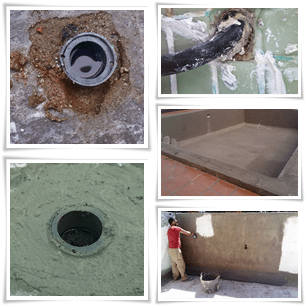 Reparación de fugas y pérdidas de agua Reparación de perdidas de agua y filtraciones