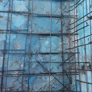 Mallazo de hierro en piscina
